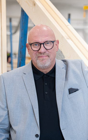 Jari Saari, exportchef på Eksjöhus.
