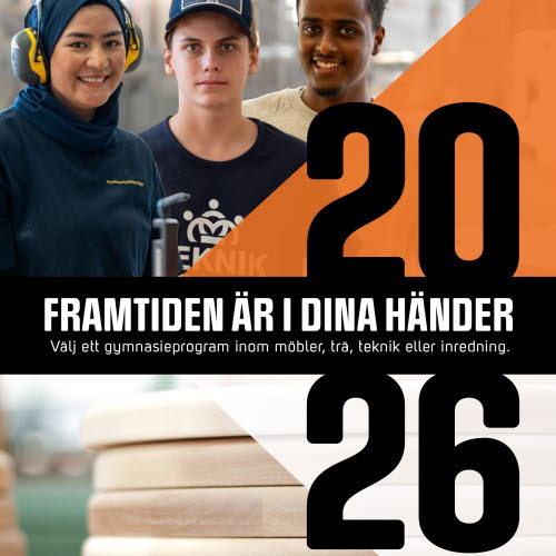 "Framtiden är i dina händer" - gymnasieguide från TMF. 