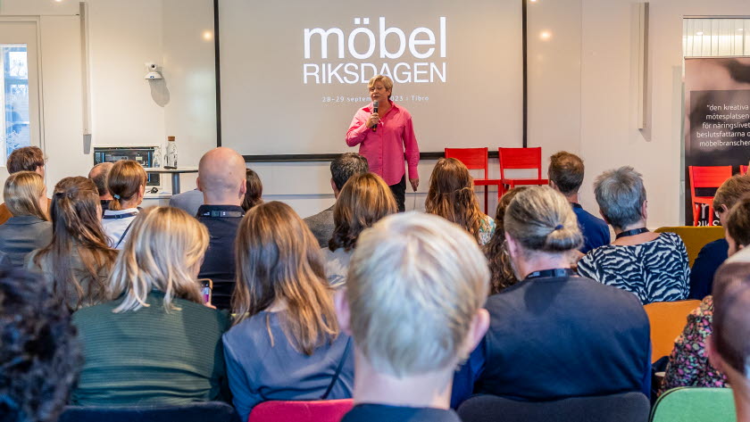 Möbelriksdagen 2023 - Anna Rosenqvist, vd Interior Cluster Sweden