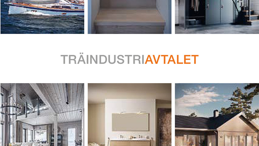 Träindustriavtalet 2023-2025 - omslag