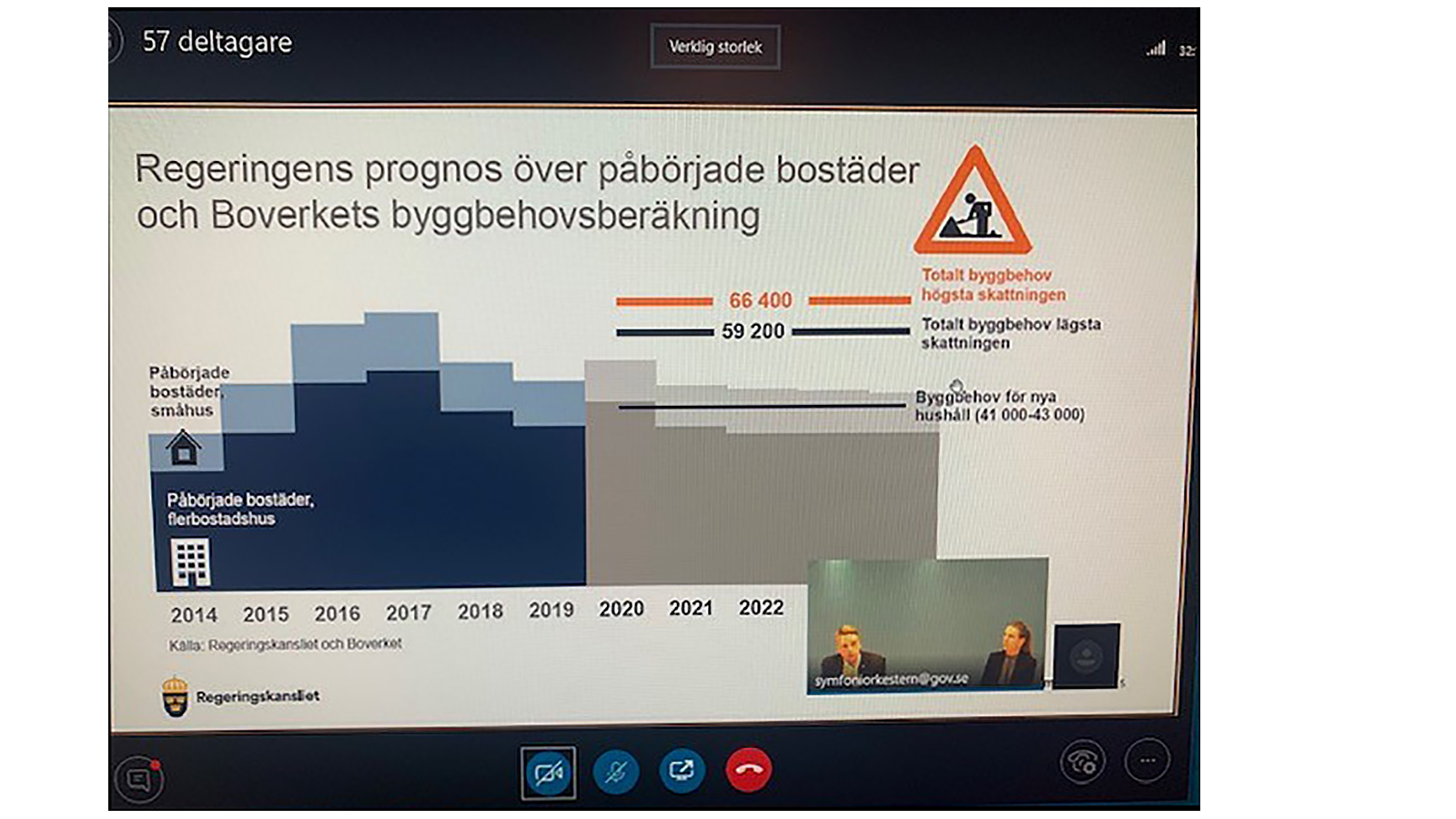 TMF i nytt byggsamtal med regeringen
