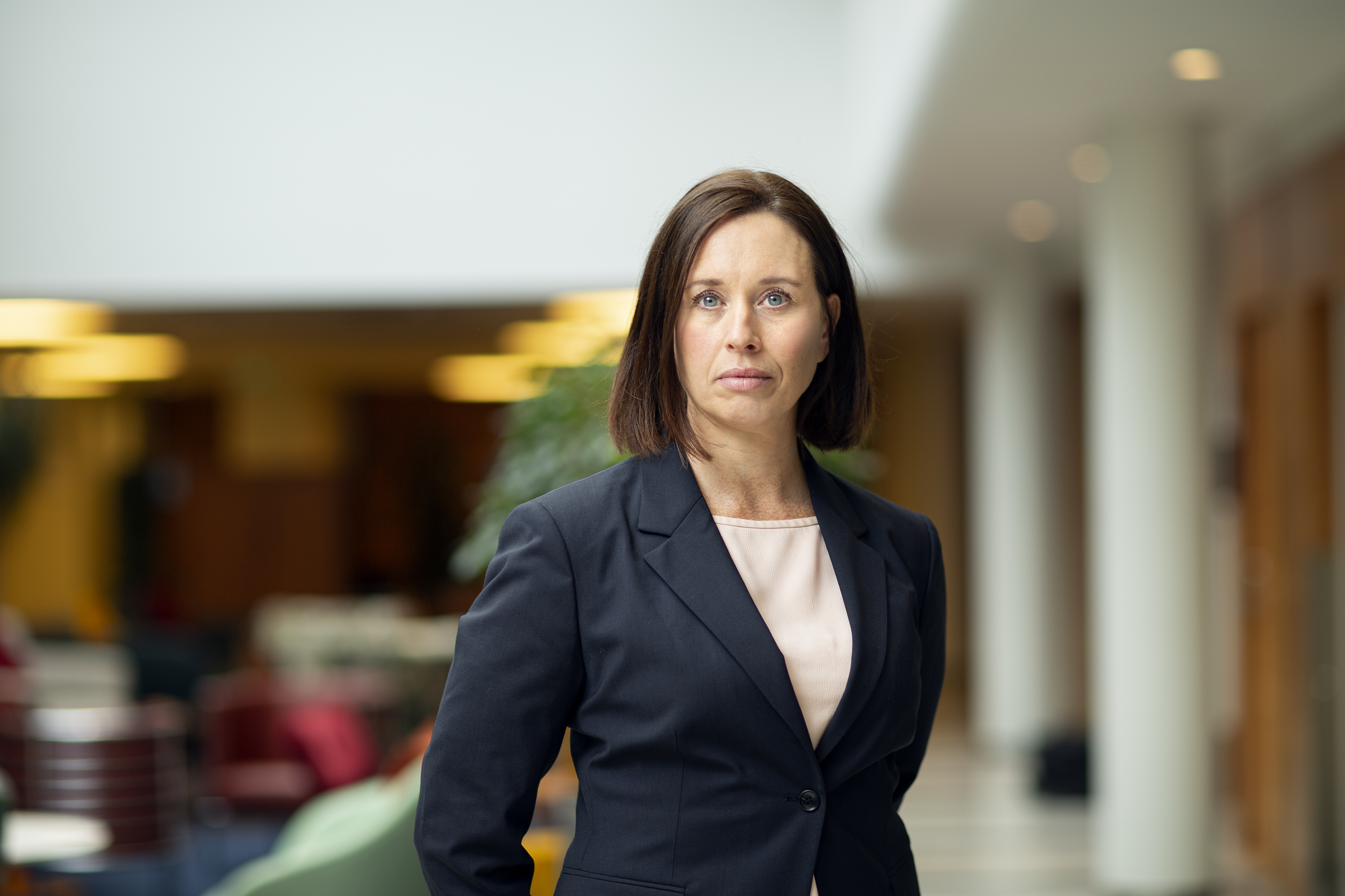TMF:s förhandlingschef Anna Freij - efter byte av yrkanden med fackliga motparterna