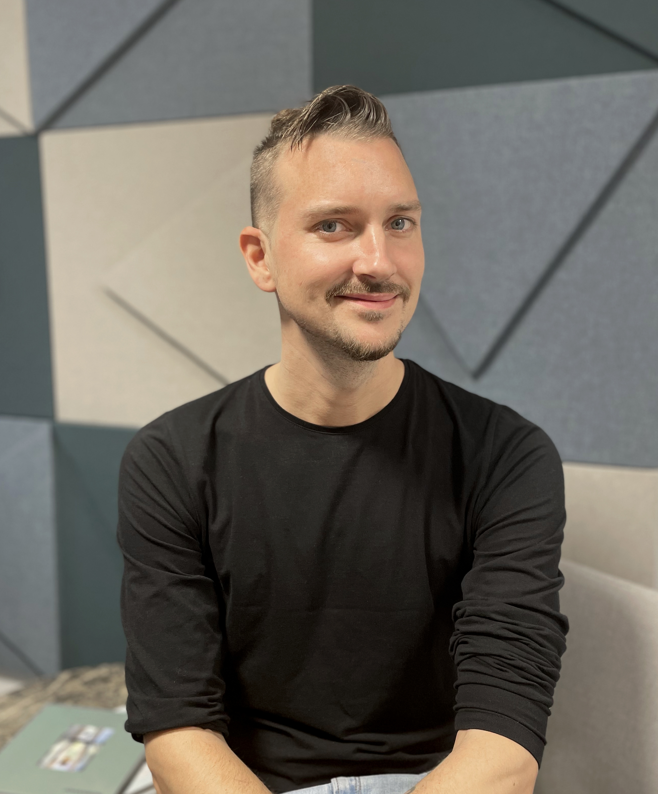 Lucas Carlsson, hållbarhetsansvarig på Johanson Design.