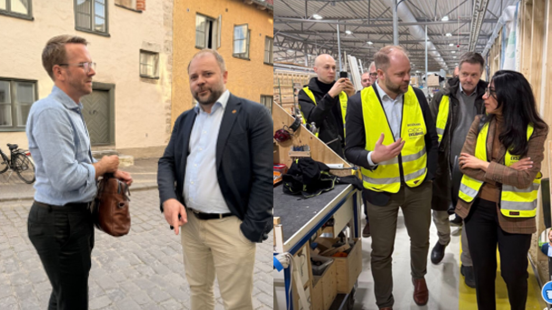  Erik Haara med Andreas Carlson och Lawen Redar