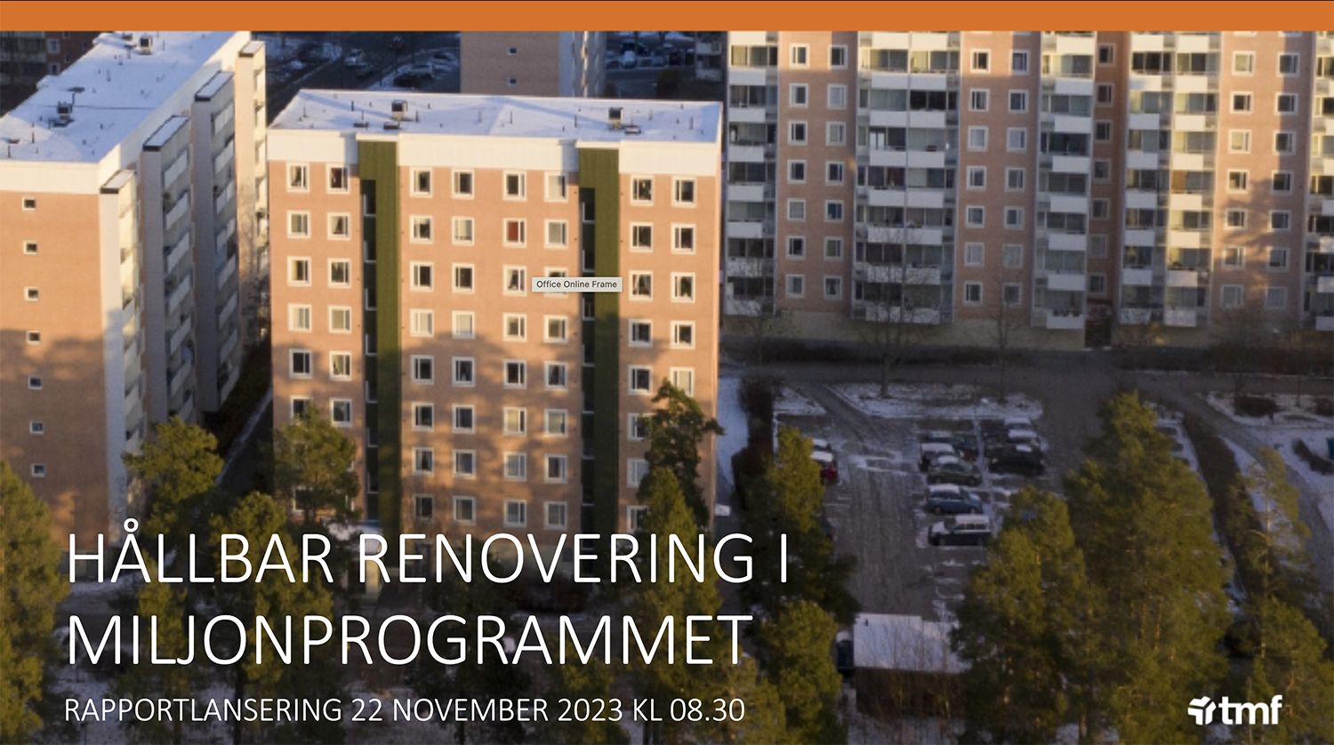 Hållbar renovering 