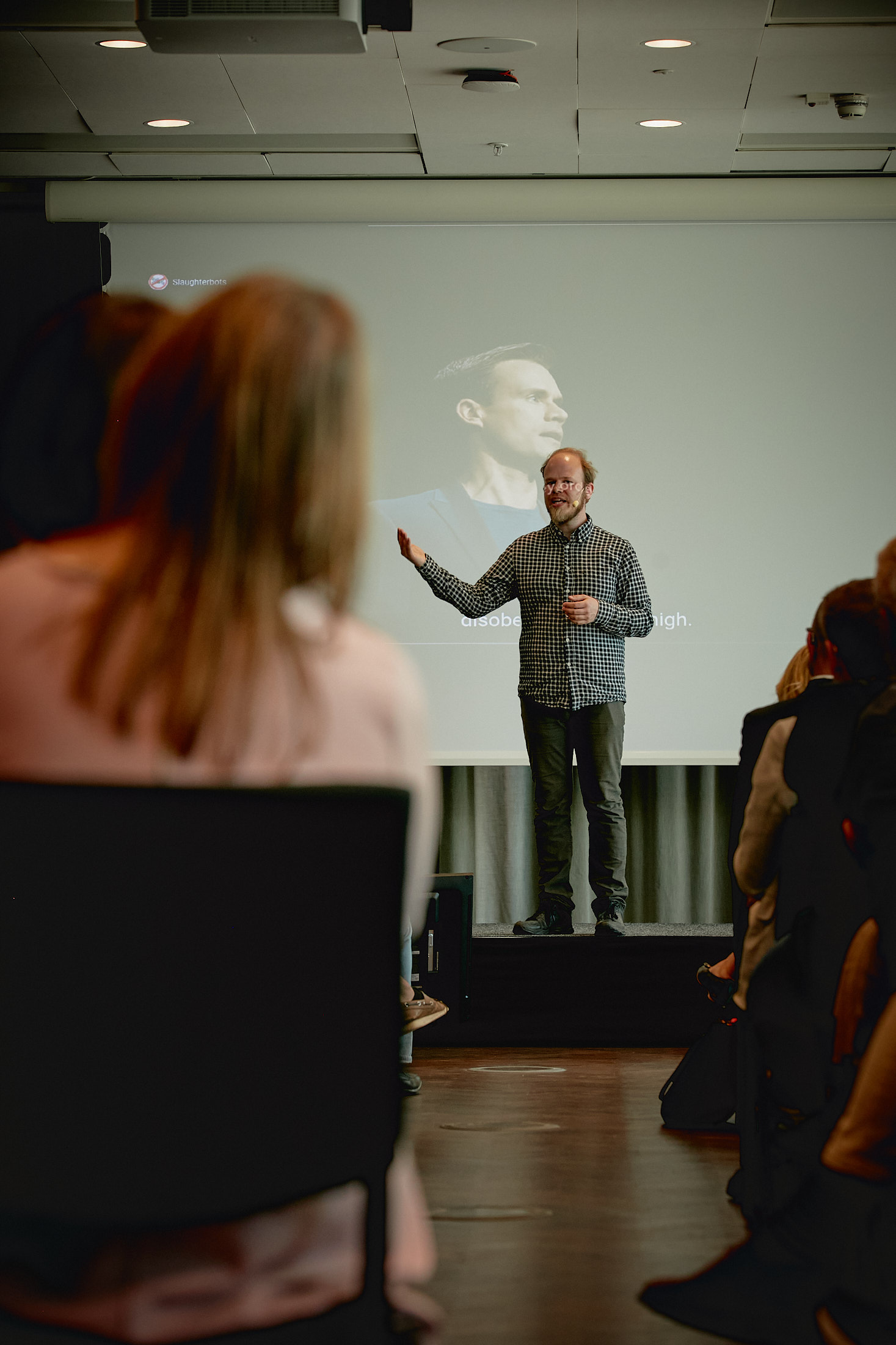 Fredrik Löfgren, AI-forskare/robotnörd - TMF:s årsmöte 2024.