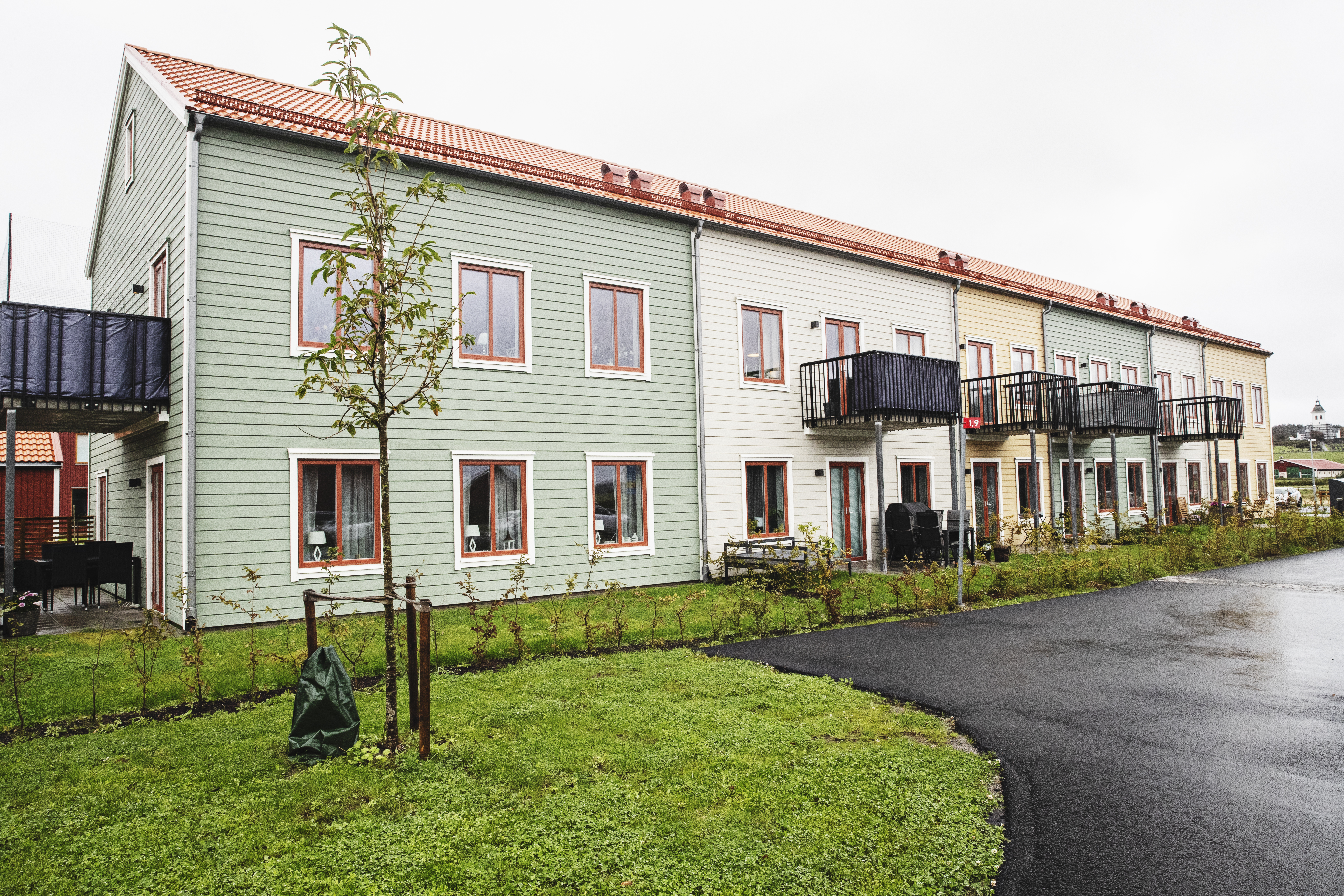 Deromes tr&auml;dg&aring;rdsstad i Vallbyn, Fj&auml;r&aring;s.
