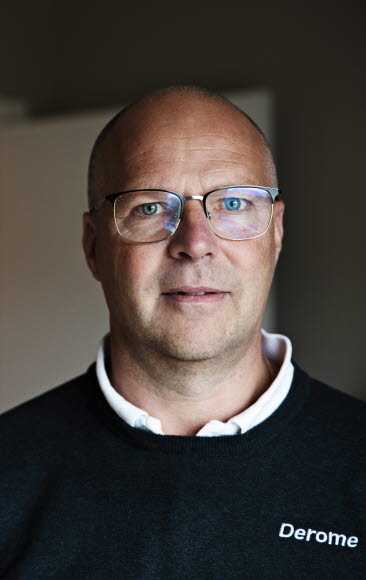 Örjan Jonsson, affärschef på Derome Bostad.