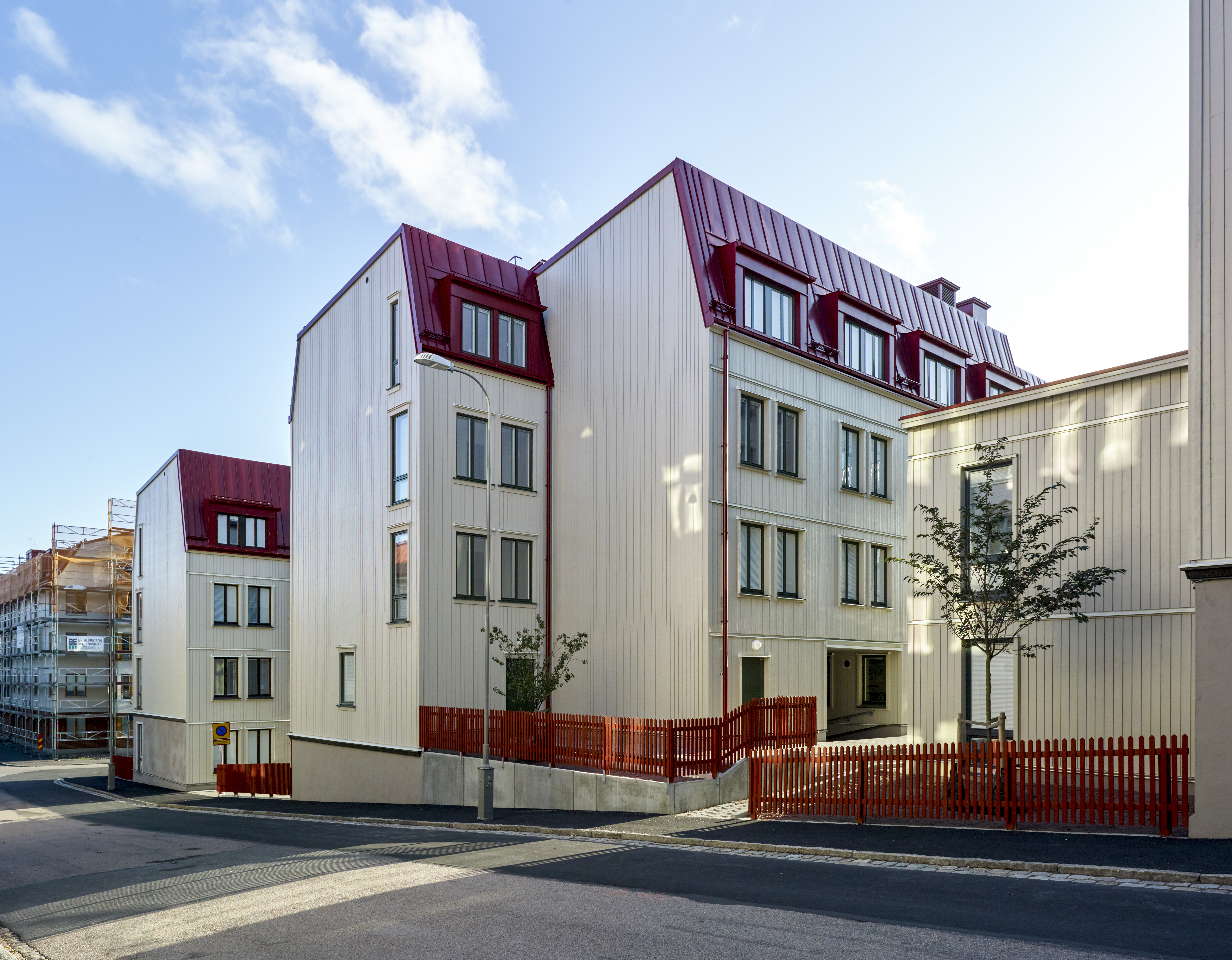 Flerbostadshus från Lindbäcks Bygg.