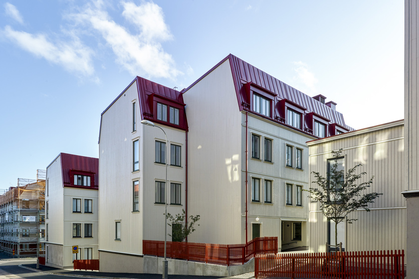 Flerbostadshus från Lindbäcks Bygg.