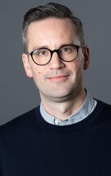 Christian Biller, varumärkesstrateg på Svenska Institutet. 