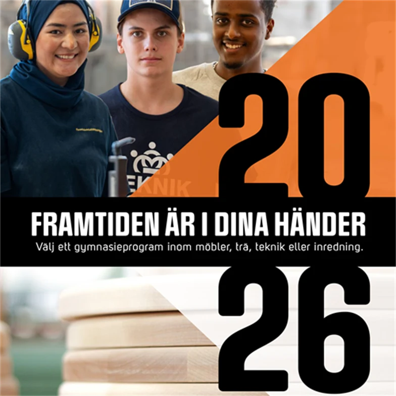 "Framtiden är i dina händer" - gymnasieguide från TMF. 