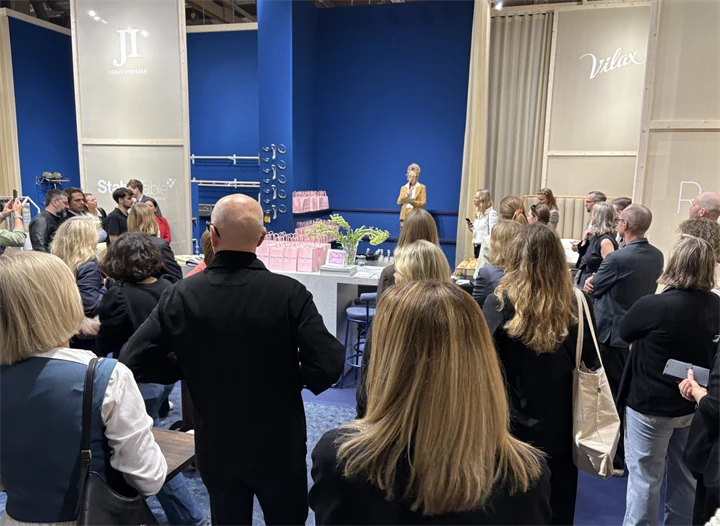 Invigning av den svenska paviljongen. 