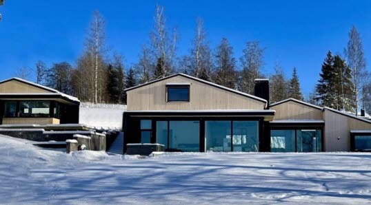 Villa Schelin från Willa Nordic - vinnaren av Årets Småhus 2021