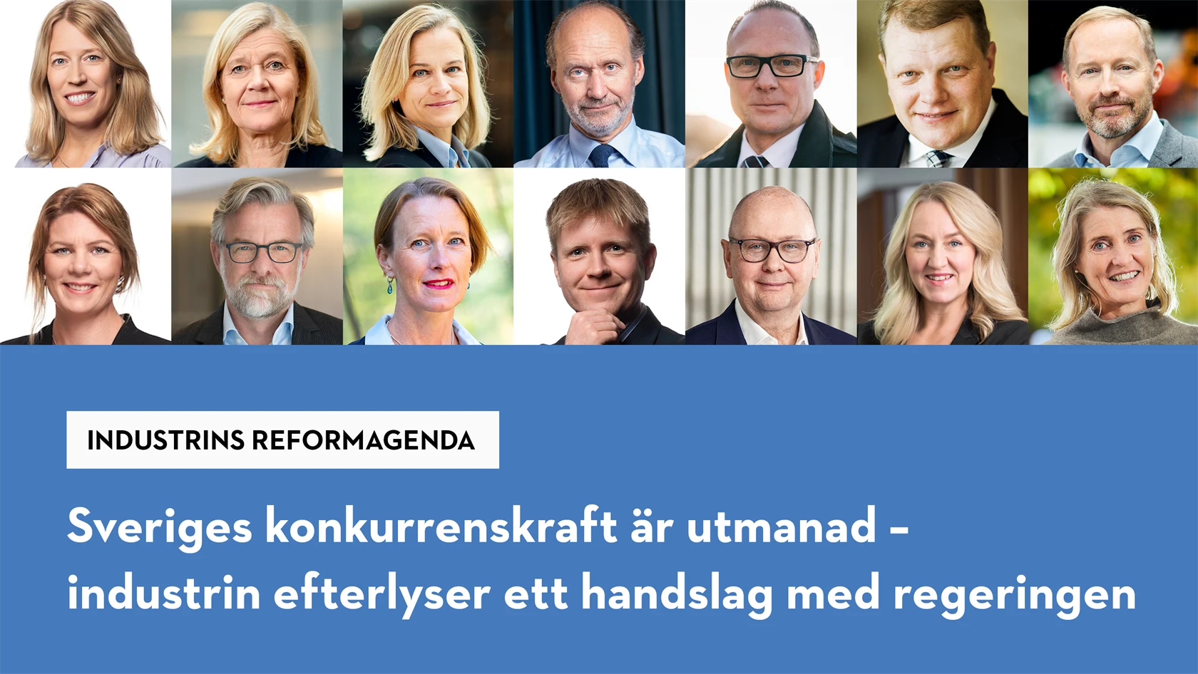 Industrins företrädare - rapport/debatt jan-2023