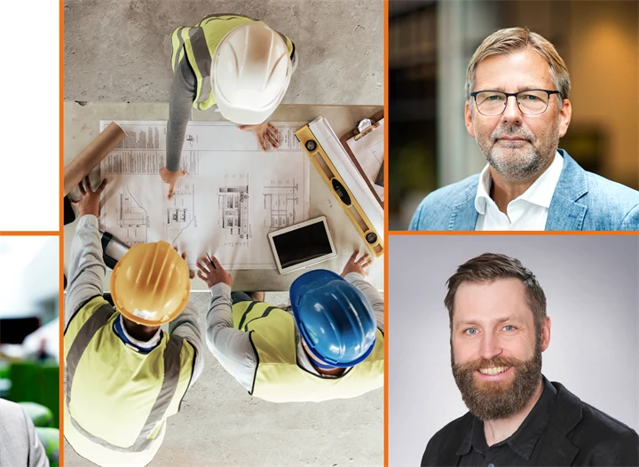 Bildkollage ang. nya byggregler.