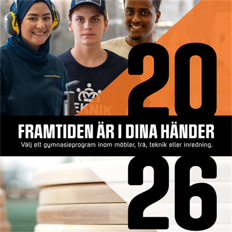 "Framtiden är i dina händer" - gymnasieguide från TMF. 