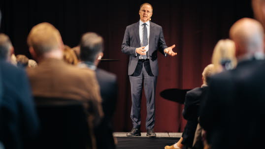 Anders Borg på TMFs årsmöte.