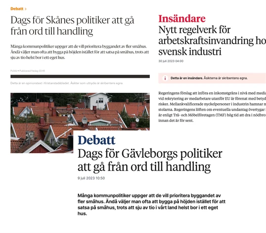 Debattinlägg