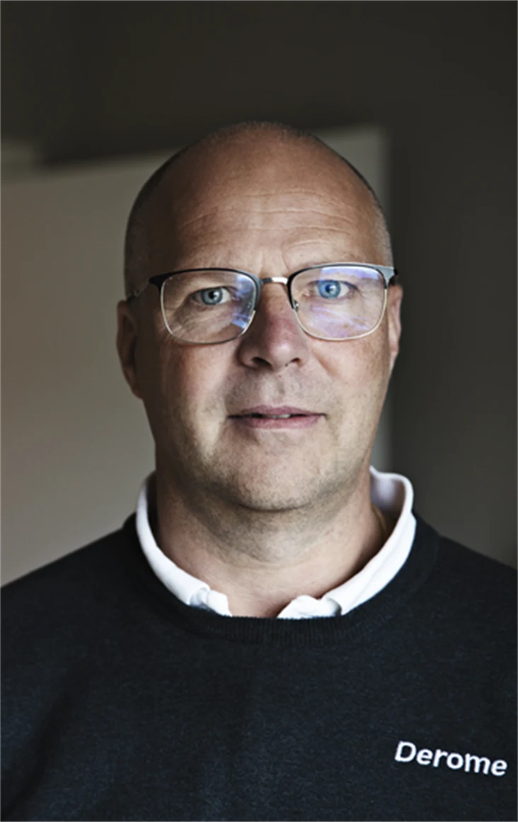 Örjan Jonsson, affärschef på Derome Bostad.