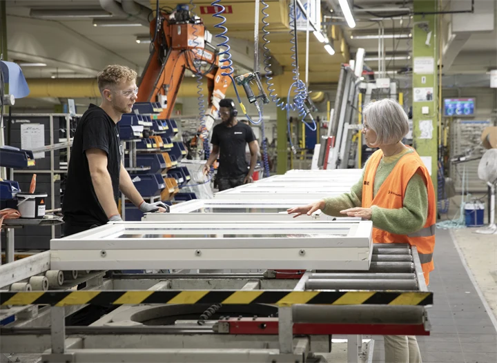 Produktionsmiljö - Elitfönster.