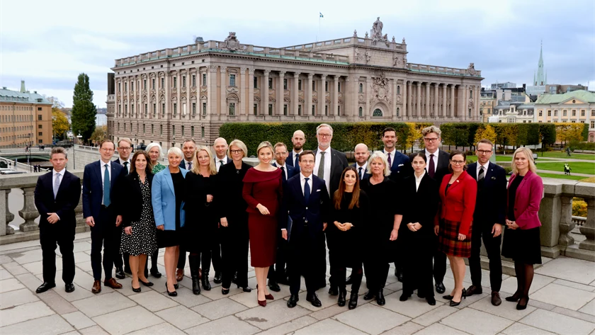 Regeringen, gruppbild - oktober 2022