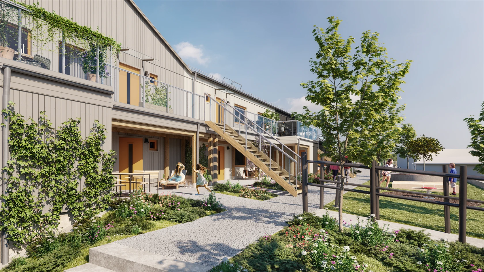 Ebbas trädgårdar, Växjö - OBOS