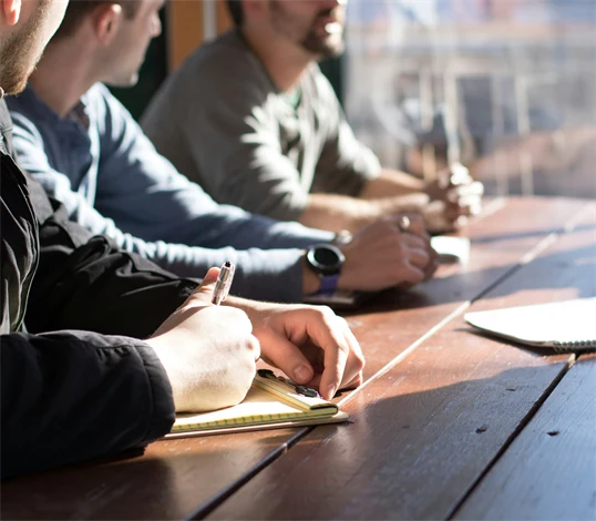 Besked om nedläggning.