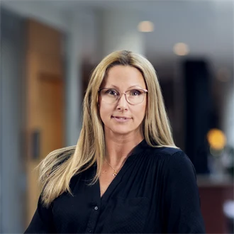 Linda Lagerström, hållbarhetsspecialist TMF.