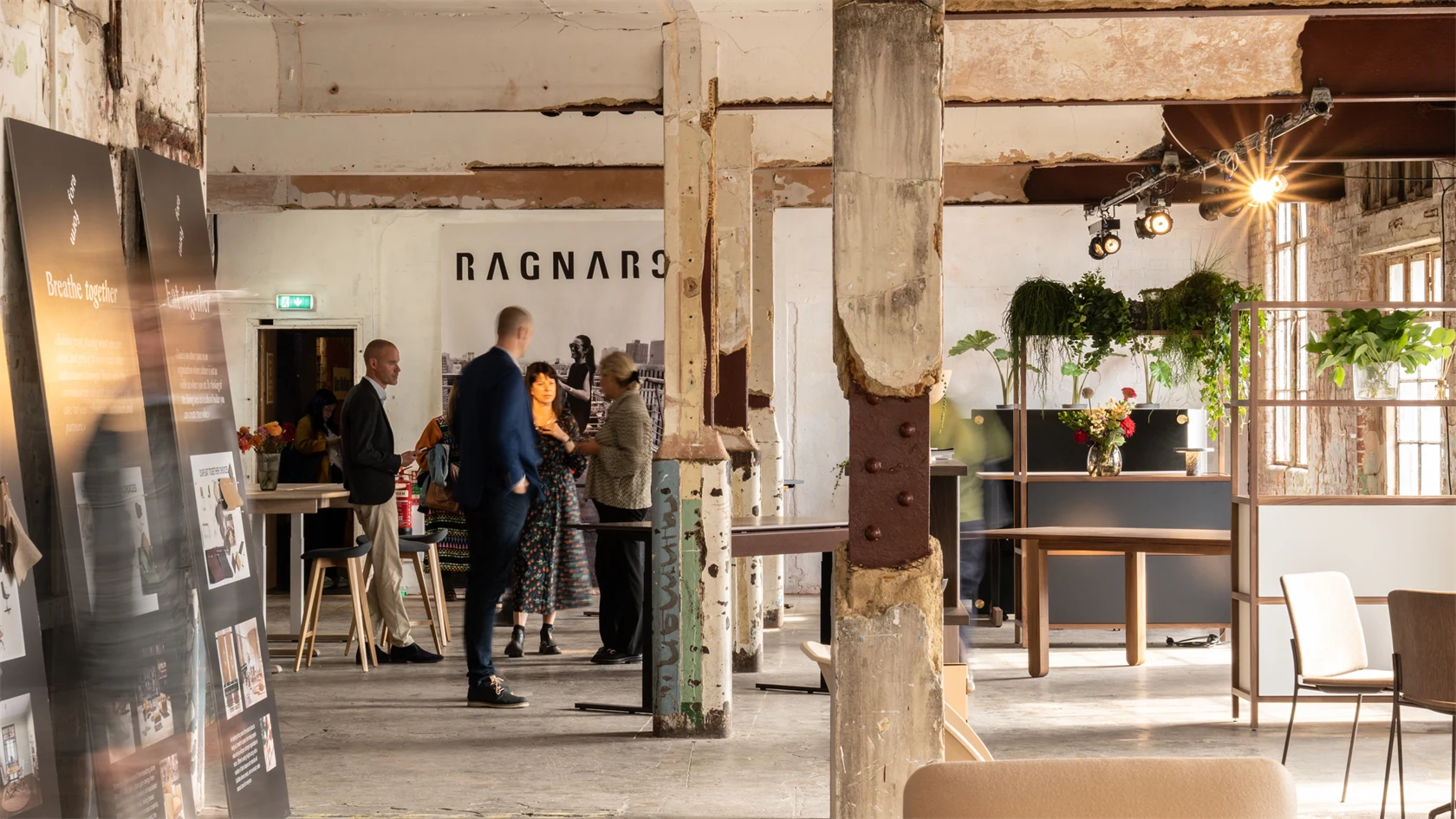 Ragnars-utställning, Bargehouse London Design Festival 2022