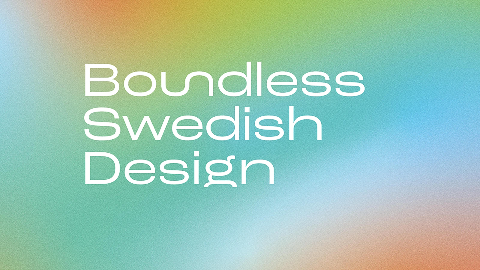 Boundless Swedish Design - gradient