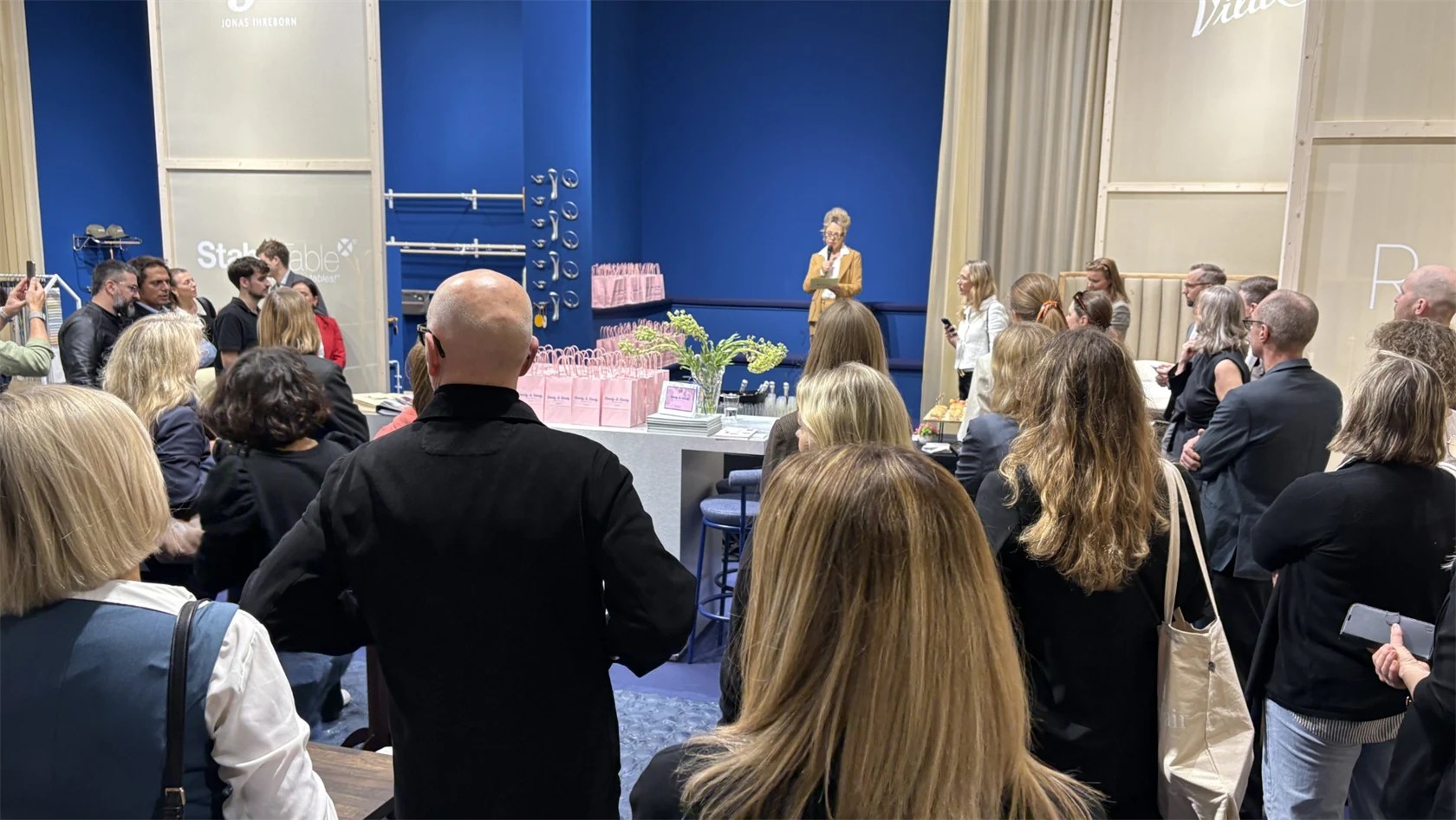 Invigning av den svenska paviljongen. 