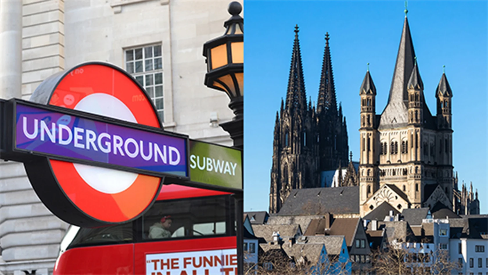 Resor till London och Köln